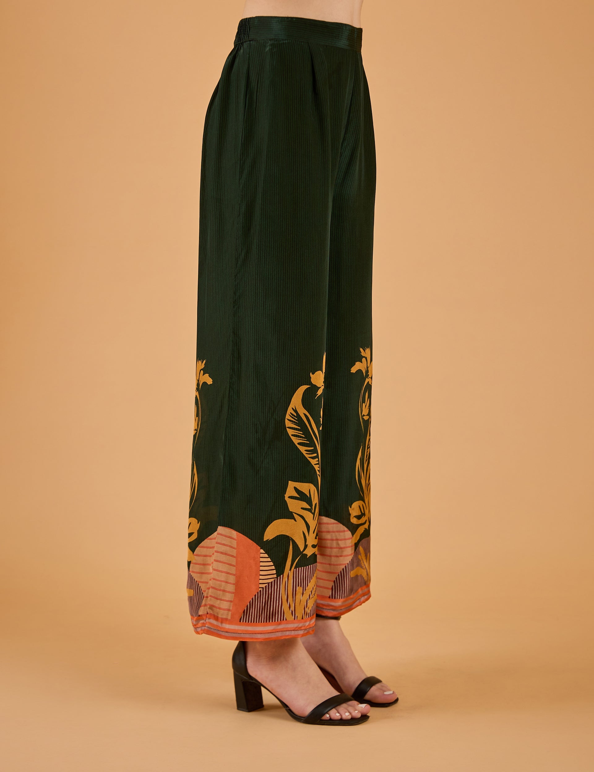 dhartii  Multicolor Canvas Bloom Co-Ord Set