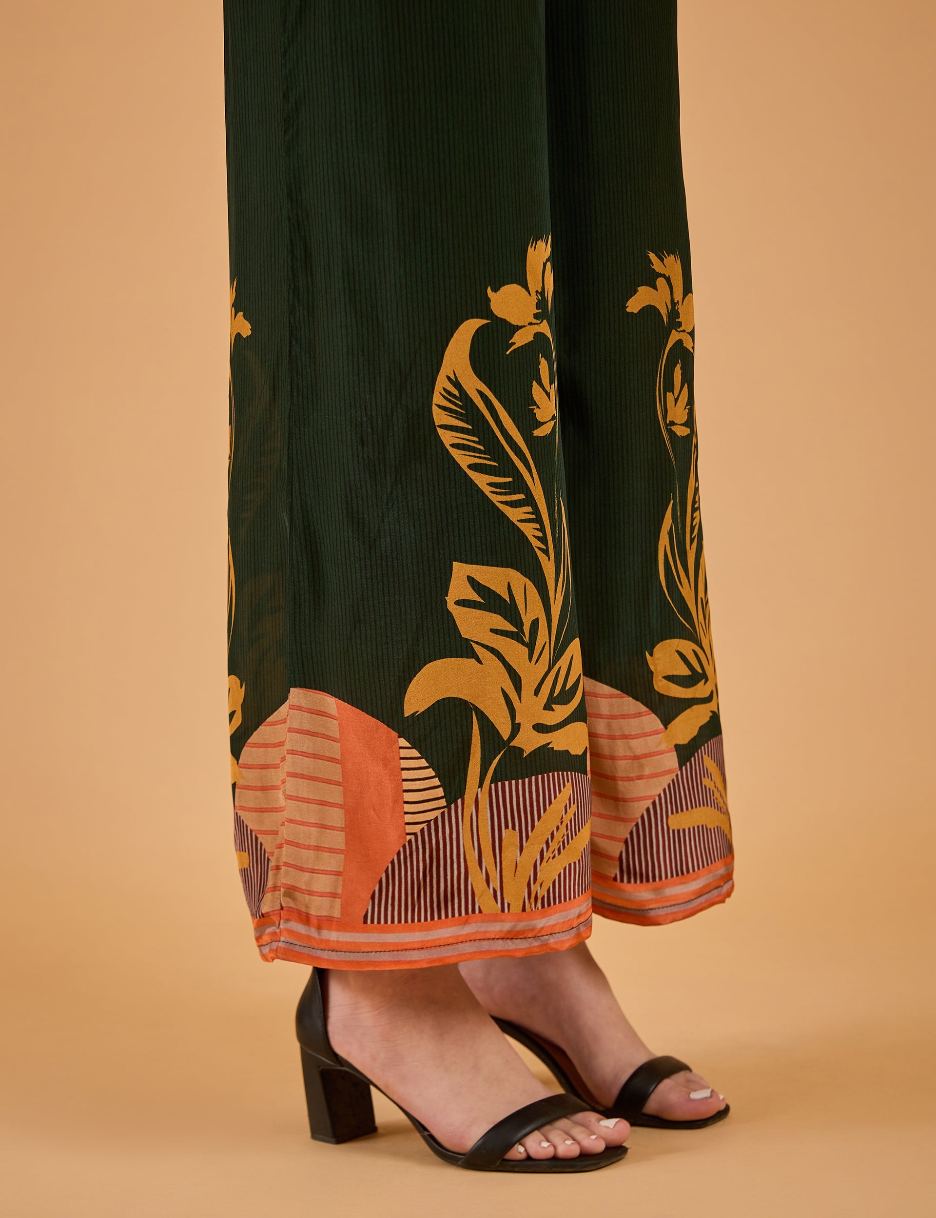 dhartii  Multicolor Canvas Bloom Co-Ord Set