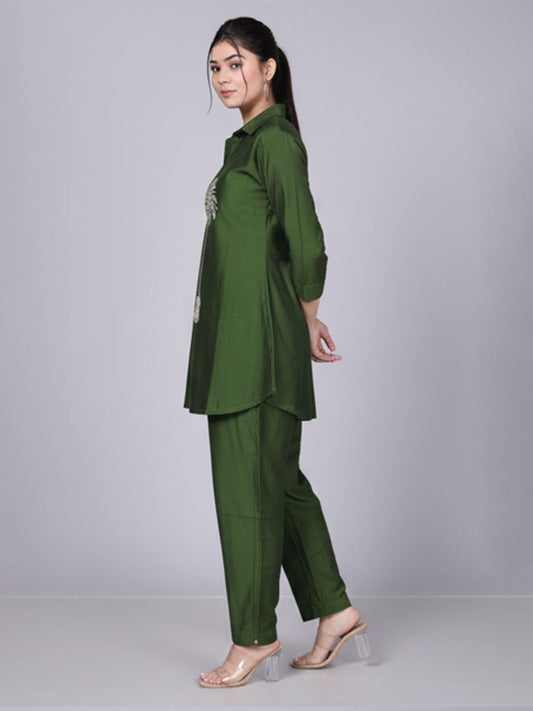 Classic Green vatican 2-Piece co-ord set