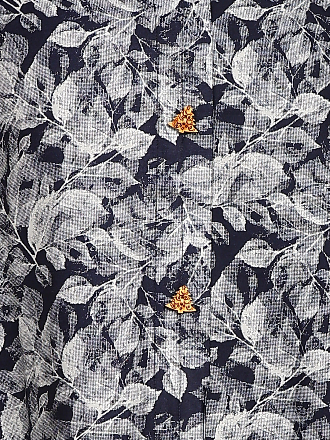 Indigo Blue Solid Cotton Blend Straight Kurta