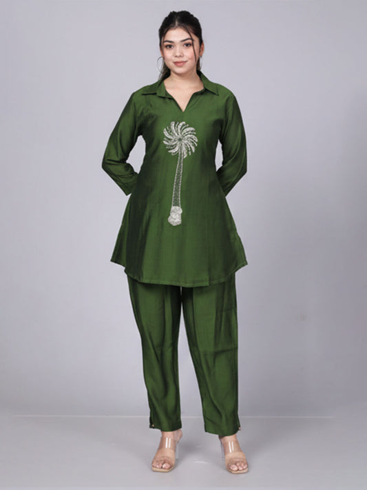 Classic Green vatican 2-Piece co-ord set