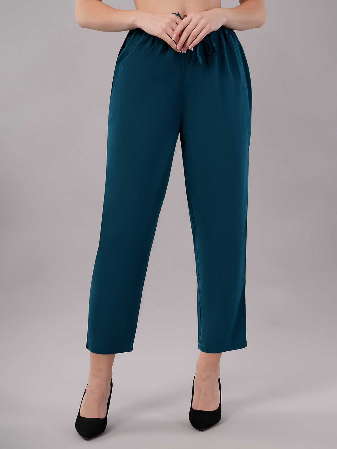 dhartii Teal Blue Khadi Print Cotton Suit Set