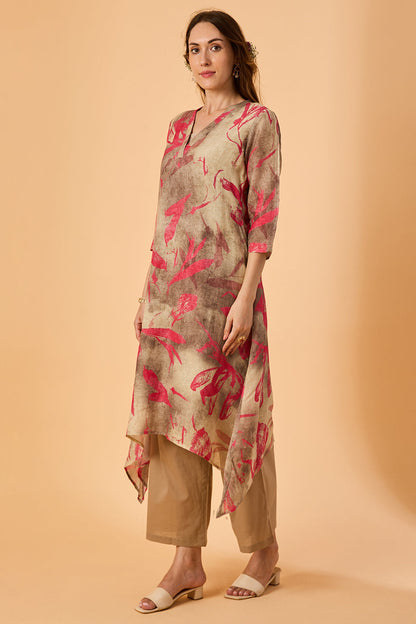 dhartii  Multicolor Abstract Aura Multicolor Co-Ord Set