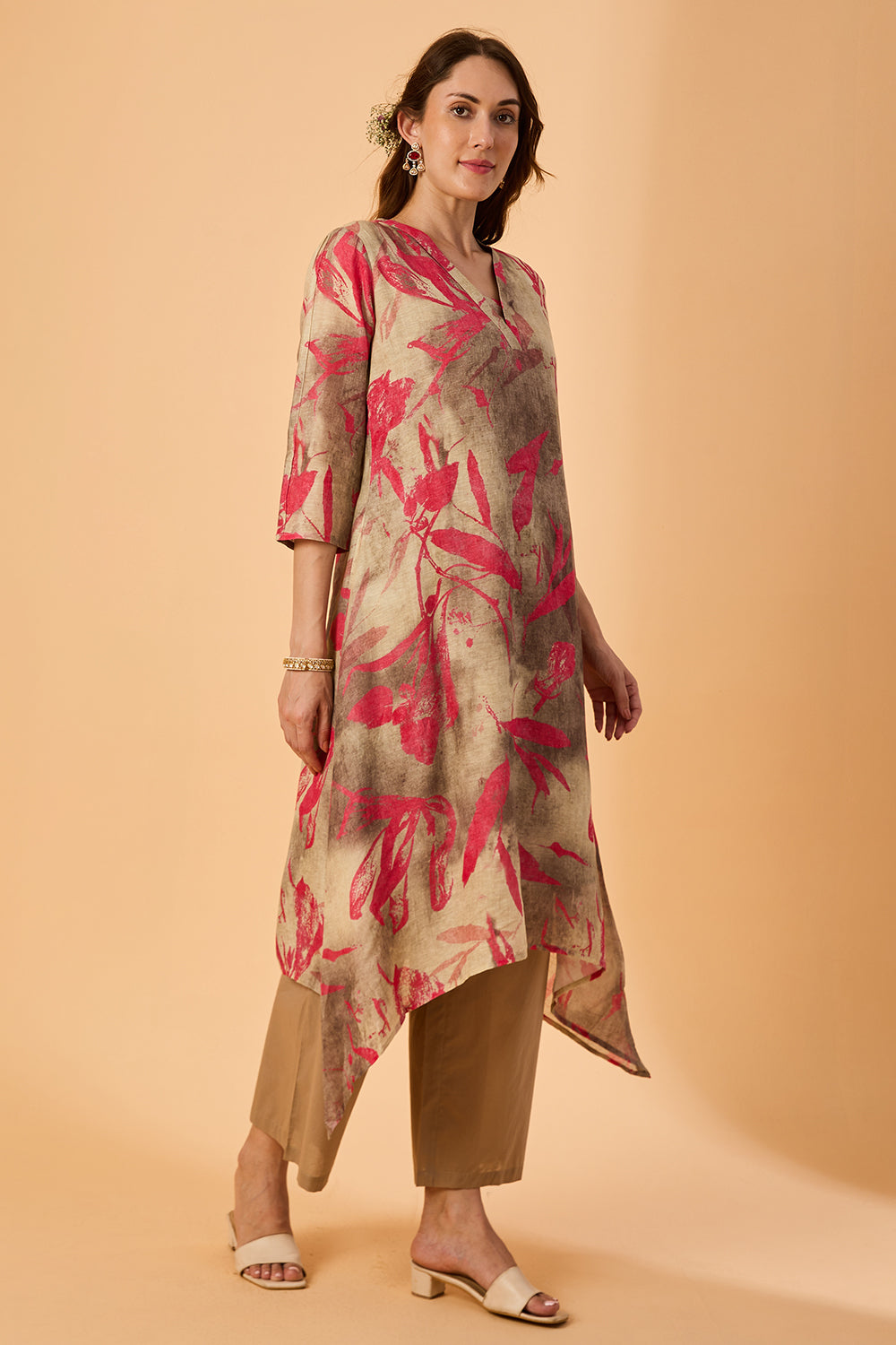 dhartii  Multicolor Abstract Aura Multicolor Co-Ord Set