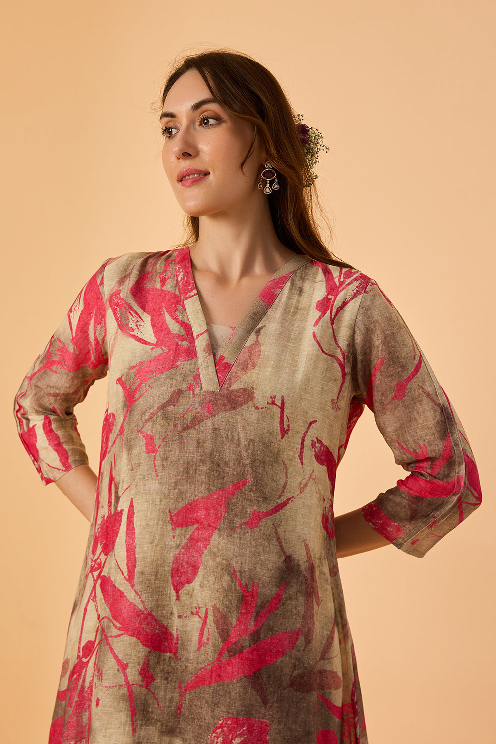 dhartii  Multicolor Abstract Aura Multicolor Co-Ord Set