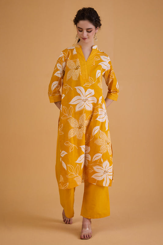 dhartii  Marigold Muse Co-Ord Set
